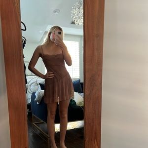 Cute Little Brown Dress